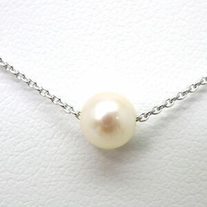 TASAKI(田崎真珠)《K18PG アコヤ本真珠ネックレス》M 約1.9g 約41.5cm 約6.0mm珠 pearl パール necklace jewelry ジュエリー CE0/CE0