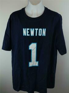 未使用 新品 キャム・ニュートン Ｔシャツ NFL　カロライナ・パンサーズ Cam Newton Carolina Panthers　クォーターバック　QB