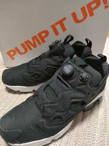 新品 定価19800 Reebok インスタ ポンプフューリー OG 28.5cm US10.5 PUMP FURY リーボック 復刻 黒 白 ブラック ホワイト スニーカー