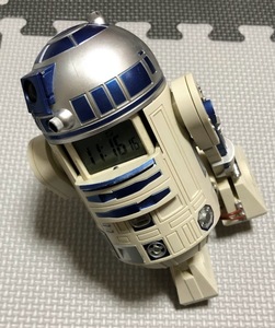 【ジャンク】 スターウォーズ STAR WARS R2-D2 時計 置き時計 ※破損あり・現状品※ 【商品説明必読】 