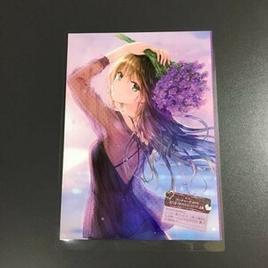 Hiten Limonium　切抜き ラミネート処理品 加工品 切抜 切り抜き A4 1枚 両面　イラスト