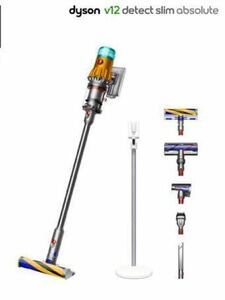 《新品未使用》ダイソン Dyson V12 Detect Slim Absolute サイクロン式 コードレス掃除機 dyson SV46ABL 447821-01 v10