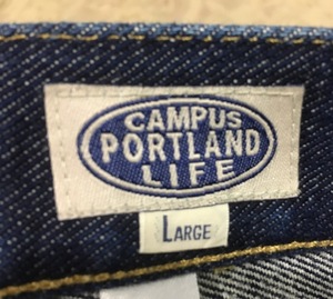  古着 美品 横浜元町 スミノ CAMPUS PORTLAND LIFE ジーンズ size L W27 69cmくらい