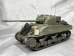 アスカモデル 1/35 イギリス軍 シャーマン ファイアフライ IC 完成品