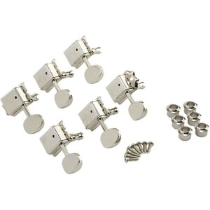 フェンダー Fender Vintage-Style Strat/Tele Tuners Nickel 6 ギター用ペグ