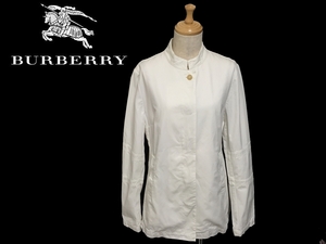 英国製 バーバリー ジャケット ホワイト 白 BURBERRY　トップス　*4