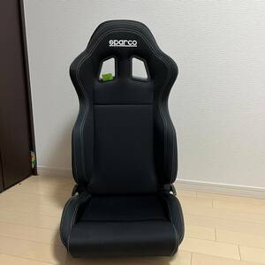 1年使用 超美品 SPARCO R100 スパルコ セミバケ セミバケット シート スポコン ①