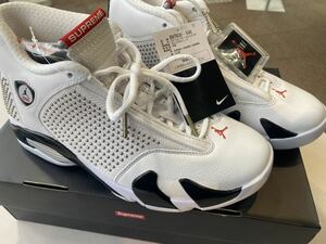 19ss NIKE AIR JORDAN 14 RETRO SUPREME US9 新品 BV7630-106