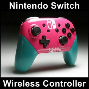 Aニンテンドー スイッチ 任天堂 Nintendo Switch Pro コントローラー シェル ワイヤレス プロコン スマブラ ポケモン あつ森 スプラ ゼルダ