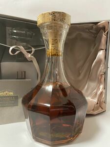 【未開栓】ダンヒル オールドマスター クリスタルデキャンタ 750ml 箱/替栓付 Dunhill Old Master Crystal Decanter古酒