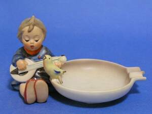 ◎ドイツ製 フンメル人形 灰皿「楽しい」 Goebel◎