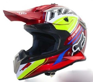 格安　バイク　オフロード　ヘルメット　バイザー付き　インナー丸い洗い　赤色　Mサイズ～XXLサイズ　　M