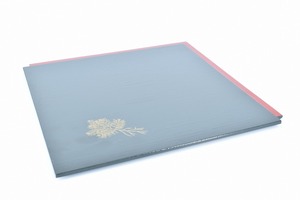 茶道具 干菓子器 松蒔絵 色紙重盆 茶道 24-1819