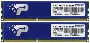 Patriot PSD38G1333KH デスクトップ用メモリ 8GB (4GB x 2枚) PC3-10600 パトリオット