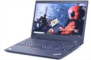 【1円～】Corei7 Office2021搭載!バッテリー良好!贅沢装備パワフルノートPC!ThinkPad T580 i7-8650U メモリ32G SSD512G 15.6FHD Win10