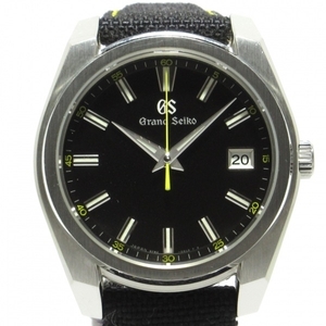 GrandSeiko(グランドセイコー) 腕時計 - SBGV243/9F82-0AL0 メンズ SS/スポーツコレクション/コーデュラナイロンベルト 黒