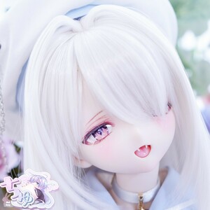 【ちゆ】DDH-10 カスタムヘッド SW肌+アイ4種+舌パーツ1点　- 難あり -