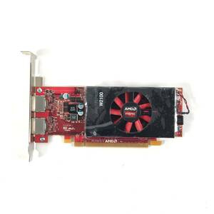 S5101862 AMD FIREPRO W2100 2GB 2DP ビデオカード 1点【中古動作品】