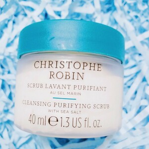 ■Christophe Robin■頭皮スクラブ■【Cleansing Purifying Scrub with Sea Salt】海外コスメ　