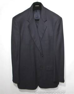 Gieves&Hawkes ギーブス&ホークス 高級生地 テーラードジャケット ブレザー ネイビー 2釦 総裏 56 約2XL 美品