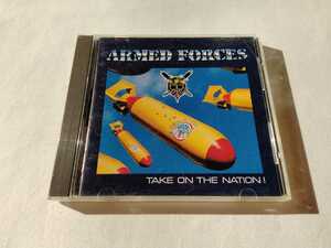 Armed Forces / Take On The Nation 日本盤CD ポリスター PSCW1080 LAハードロック92年アルバム,Rainbow銀嶺の覇者カヴァー収録