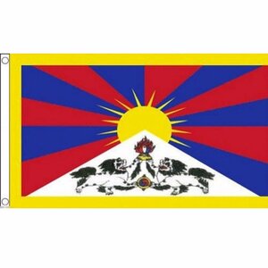 海外限定 国旗 チベット 特大フラッグ