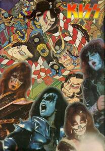 J00016538/☆コンサートパンフ/KISS「日本公演 ジャパンツアー 1977年」