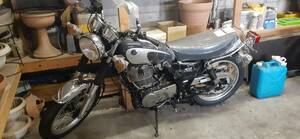 SR400 ファイナルエディション　新車・未走行車　シルバー　札幌発