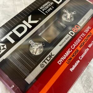 TDK カセットテープ D 60 ヴィンテージ 年代物