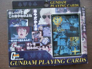 機動戦士ガンダム GUNDAM PLAYING CARDS 一年戦争の名シーンと名セリフのトランプ