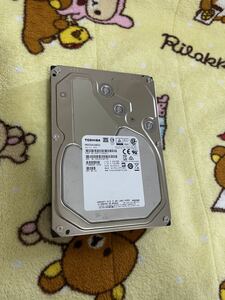 HDD 8TB TOSHIBA MD05ACA800 3.5インチ　フォーマット済み 「正常」状態　電源入り16回　使用時間6時間　7200rpm 