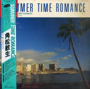 A00594992/LP/角松敏生「Summer Time Romance (1984年・RAL-8813・アーバンファンク・FUNK・ライトメロウ)」