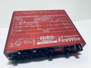 美品Roland ローランド　FA-66 Audio Capture ローランド オーディオインターフェイス FireWire AUDIO CAPTURE FA-66(H-250)