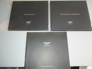 2005年カタログ　Bentley Continental GT, Flying Spur, Price & Specs