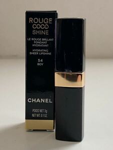 B4D714◆新品同様◆ シャネル CHANEL ルージュ ココ シャイン 54 ボーイ リップスティック 口紅 3g