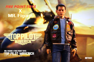 MFT001 トップガン マーヴェリック 風1/6スケールフィギュア FIRE POINT TOYS X MR.FIGURE 1/6 TOP PILOT MAVERICK