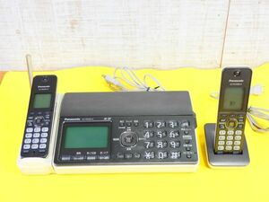 Panasonic パナソニック パーソナルファクス KX-PD552DL 電話機 子機/充電器付 ※ジャンク扱い@80(5)