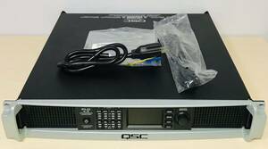 KGNY3979 QSC キューエスシー PLD4.3 4ch 4チャンネル パワーアンプ PA機器 オーディオ機器 ラック型 AC100V-240V 現状品