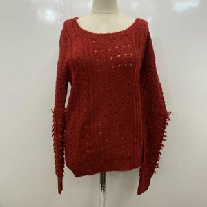 SLY FREE スライ ニット、セーター 長袖 Knit Sweater 赤 / レッド / 10032378