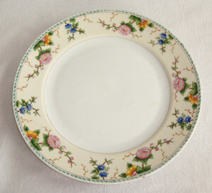 オールドノリタケ【Noritake】AMERITA プレート 皿 直径25ｃｍ 昭和レトロ HAND PAINTED M