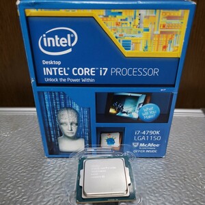 動作未確認ジャンクCore i7 4790K BOX Intel