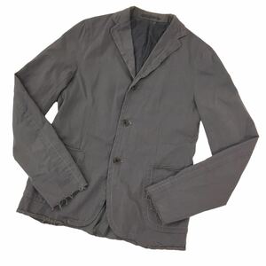 D483 日本製 kolor カラー 長袖 デザインジャケット 上着 羽織り トップス ウール56% コットン44% グレー系 メンズ 3