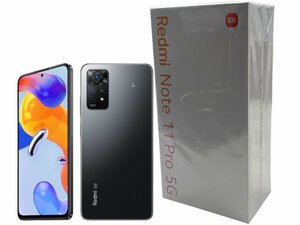 新品 未使用品 Xiaomi シャオミ Redmi Note 11 Pro 5G 6GB+128GB SIMフリー 携帯電話 スマートフォン スマホ 本体 android アンドロイド