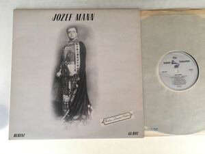 【UK盤コーティングペラ】Josef Mann / Rubini Limited Edition LP GV801 1910～14年録音音源収録,Verdi,Wagner,Bizet,Puccini,Leoncavallo