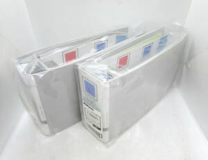 【長期保管品】コクヨ チューブファイル エコ　フ-E657c　4冊（2冊×2組）