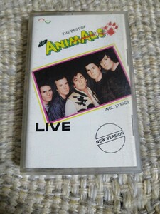 【輸入盤カセット】☆Animalsアニマルズ　The Best Of Live☆☆【カセット多数セール中…】