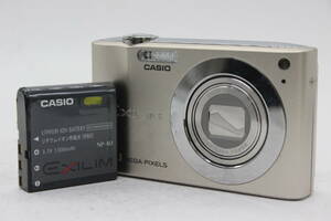 【返品保証】 カシオ Casio Exilim EX-Z100 4x バッテリー付き コンパクトデジタルカメラ s8207