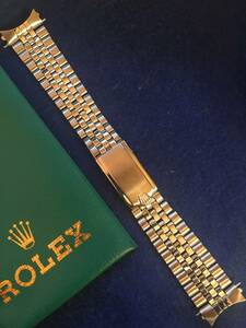 ROLEX社純正 20mm 巻きジュビリーブレス 6251H FF55 王冠飛び出し（出べそ）クラスプ 整備済 美品