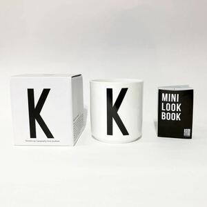 DESIGN LETTERS デザインレターズ メラミンカップ マグカップ K 未使用品