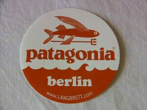 patagonia berlin LANGBRETT ステッカー berlin LANGBRETT フライングフィッシュ パタゴニア PATAGONIA berlin LANGBRETT patagonia